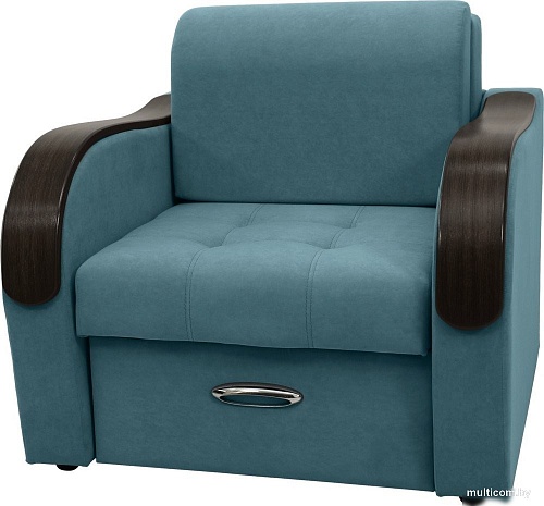 Кресло Сириус Лидер-1 ППУ 105x110 (Eva 21 велюр зеленый)