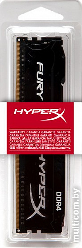 Оперативная память HyperX Fury 4GB DDR4 PC4-25600 HX432C18FB/4