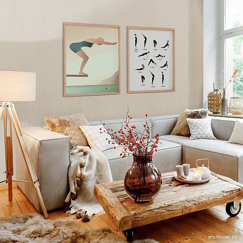 Стеклообои Wellton Decor Вельвет WD857 (12.5 м)