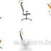 Офисное кресло CHAIRMAN CH633 (ткань, черный пластик/черный)