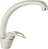 Смеситель MARRBAXX Карельский камень КМ008/Q7 (белый/хлопок)