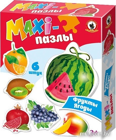 Мозаика/пазл Русский стиль Maxi Фрукты/ягоды 02554