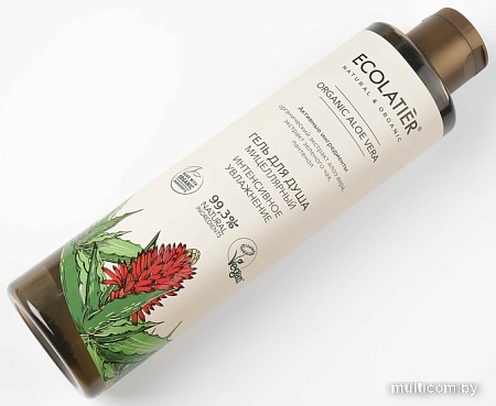 Косметика по уходу за телом Ecolatier Гель для душа Green Аloe Vera Интенсивное увлажнение 350 мл