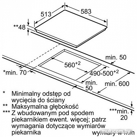 Варочная панель Bosch PKE645B17E