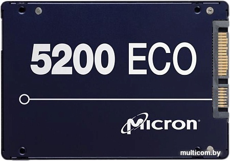 SSD Micron 5200 Eco 1.92TB MTFDDAK1T9TDC-1AT1ZABYY