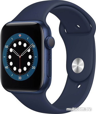 Умные часы Apple Watch Series 6 44 мм (алюминий синий/темный ультрамарин)