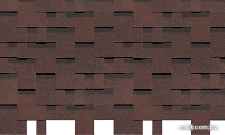 Битумная черепица Docke Premium Генуя (зрелый каштан)