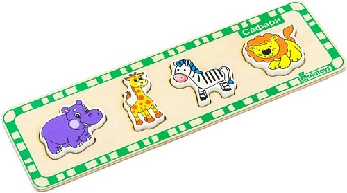 Мозаика/пазл Alatoys Сафари ПЗЛ1009