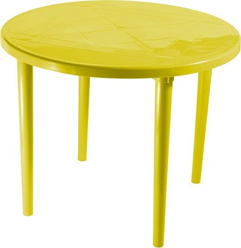 Стол Стандарт пластик 130-0022-17 (желтый)