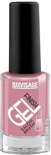 Лак Lux Visage Gel Finish (тон 36 розовый вереск)