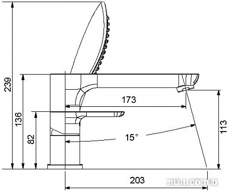 Смеситель Gappo G1148