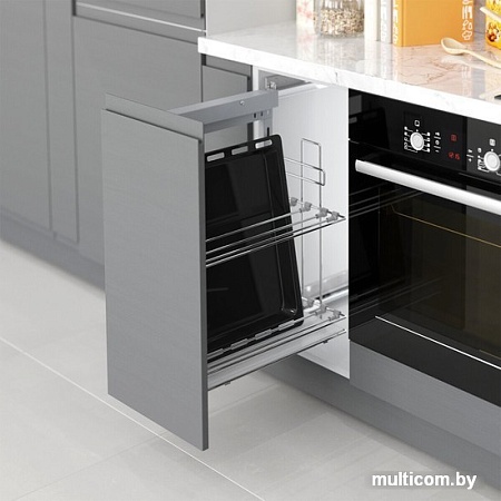 Вставка в полку Starax S-2891-C (левое крепление, хром)