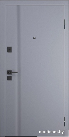 Металлическая дверь Guard Aura 86x205 (правая, графит софт/белый)