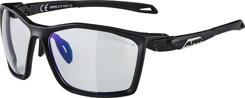 Солнцезащитные очки Alpina Twist Five V A8595231 (black matt/varioflexmirror+blue)