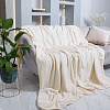Плед Casa Conforte Royal Flannel 150x200 6155358 (кремовый)