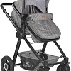 Универсальная коляска Lorelli Alexa 2019 (3 в 1, темно-серый)