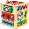 Бизиборд Alatoys Развивающий куб БК01