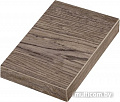 Керамогранит (плитка грес) Zeus Ceramica Allwood Brown Ступень Угловая Правая 345x150