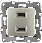 Розетка USB ЭРА 12-4110-04