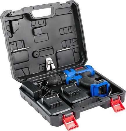 Дрель-шуруповерт Витязь ДА-118-2 18012003 (с 2-мя АКБ, кейс)