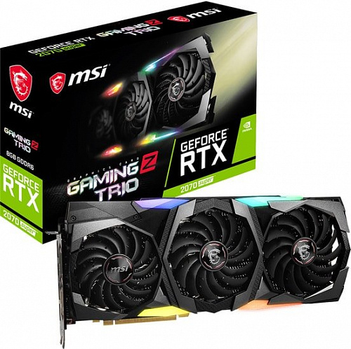 Видеокарта MSI GeForce RTX 2070 Super Gaming Z Trio 8GB GDDR6