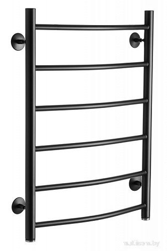 Полотенцесушитель Ростела Соната 1" 6 перекладин 50х70 см (черный)