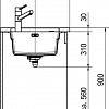 Кухонная мойка Franke Kubus 2 KNG 110-62 125.0512.512 (графит)