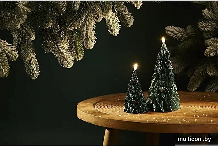Фигурная свеча Tkano New Year Essential Festive flame TK24-NY_CND0001 (зеленый)