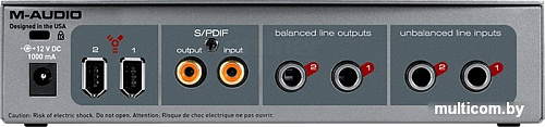 Аудиоинтерфейс M-Audio FireWire Solo