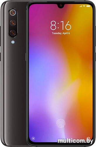 Смартфон Xiaomi Mi 9 6GB/128GB международная версия (черный)