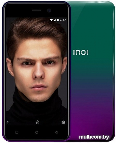 Смартфон Inoi 2 Lite 2019 8GB (фиолетовый/зеленый)