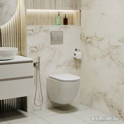 Панель смыва Grossman Galaxy 800.Т1.01.110.110 (хром матовый)