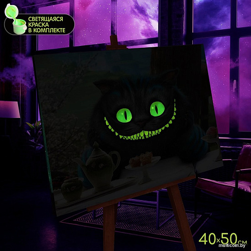 Картина по номерам Молли Чеширский кот 40x50 FHR0581