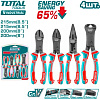 Набор пассатижей Total THT2CK241S (4 предмета)