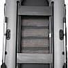 Моторно-гребная лодка Vivax К300Т с ковриком-сланью (без киля, серый/черный)