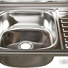 Кухонная мойка Mixline 538190 (левая, полированная, 0.4 мм)