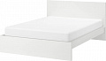 Кровать Ikea Мальм 160x200 (белый, без основания) 703.691.55