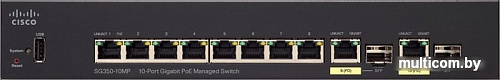 Коммутатор Cisco SG350-10MP-K9