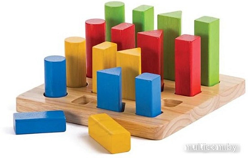 Сортер Plan Toys Геометрический 5125