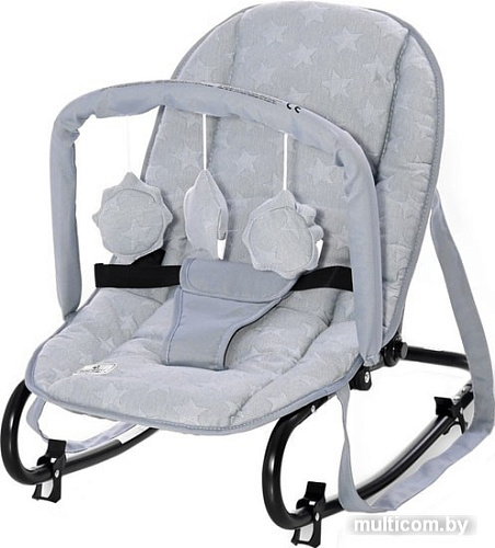 Шезлонг Lorelli Eliza Luxe 2021 (silver blue stars)