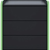 Тумба VMM Game Case 50 Black Green CS-2BKGN (черный/зеленый)