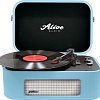 Виниловый проигрыватель Alive audio Stories (бирюзовый)