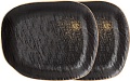 Набор тарелок Bronco Midnight Gold 42-437 (2 шт)