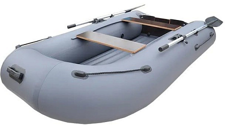 Моторно-гребная лодка Stella SM280V (серый)