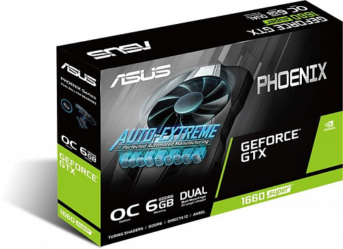 Видеокарта ASUS GeForce GTX 1660 Super OC 6GB GDDR6 PH-GTX1660S-O6G