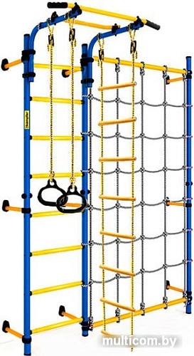Детский спортивный комплекс Kampfer Gridline Wall (синий/желтый)
