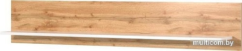 Полка Anrex Taurus ВТ (белый глянец/дуб вотан)