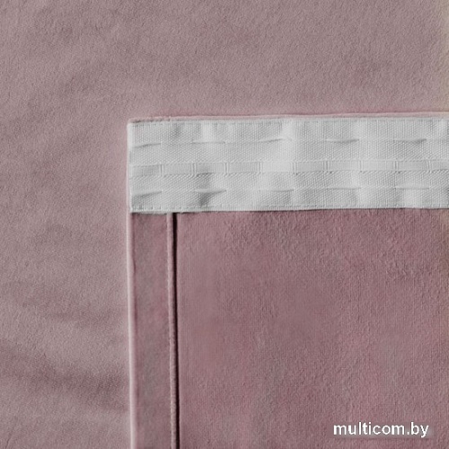 Комплект штор Pasionaria Бархат 290x230 (2 шт, розовый)