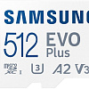 Карта памяти Samsung EVO Plus 2021 microSDXC 512GB (с адаптером)