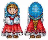 Набор для вышивания Жар-Птица Внучка Машенька